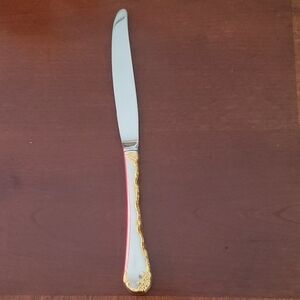 Oneida Golden Belle Rose Knife